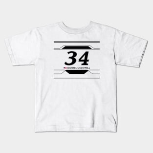 Michael McDowell #34 2023 NASCAR Design Kids T-Shirt